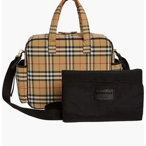 Brand new with tags Burberry diaper bag.